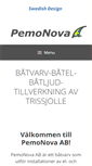 Mobile Screenshot of pemonova.se